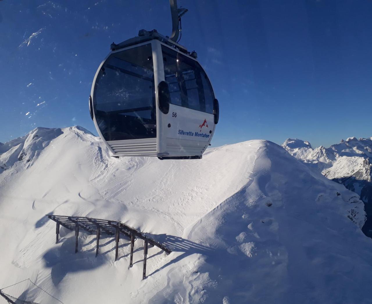 Apart Alpenpension Maderer Gaschurn Exterior foto